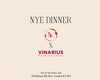 New Year's Eve Dinner 2023/24