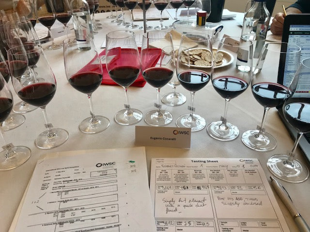 Judging at the IWSC