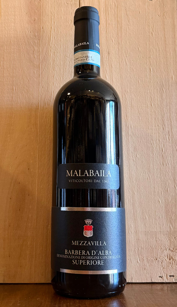 Barbera D’Alba Superiore 'Mezzavilla' 2020 - Malabaila