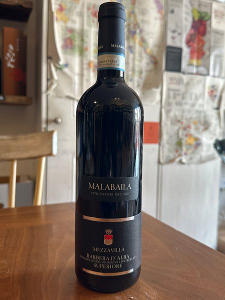 Malabaila Mezzavilla - Barbera D’Alba Superiore 2020