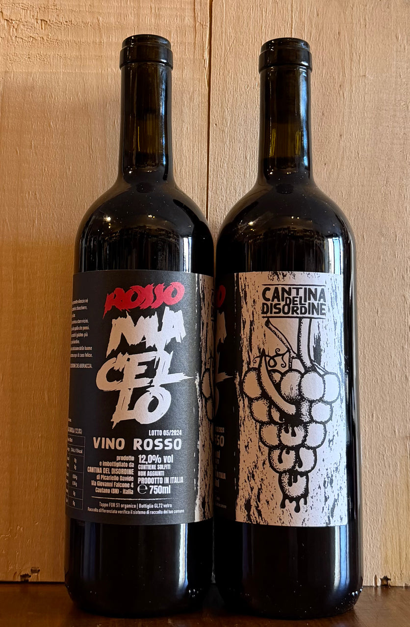 'ROSSO MACELLO' 2022 (Natural) - Cantina del Disordine