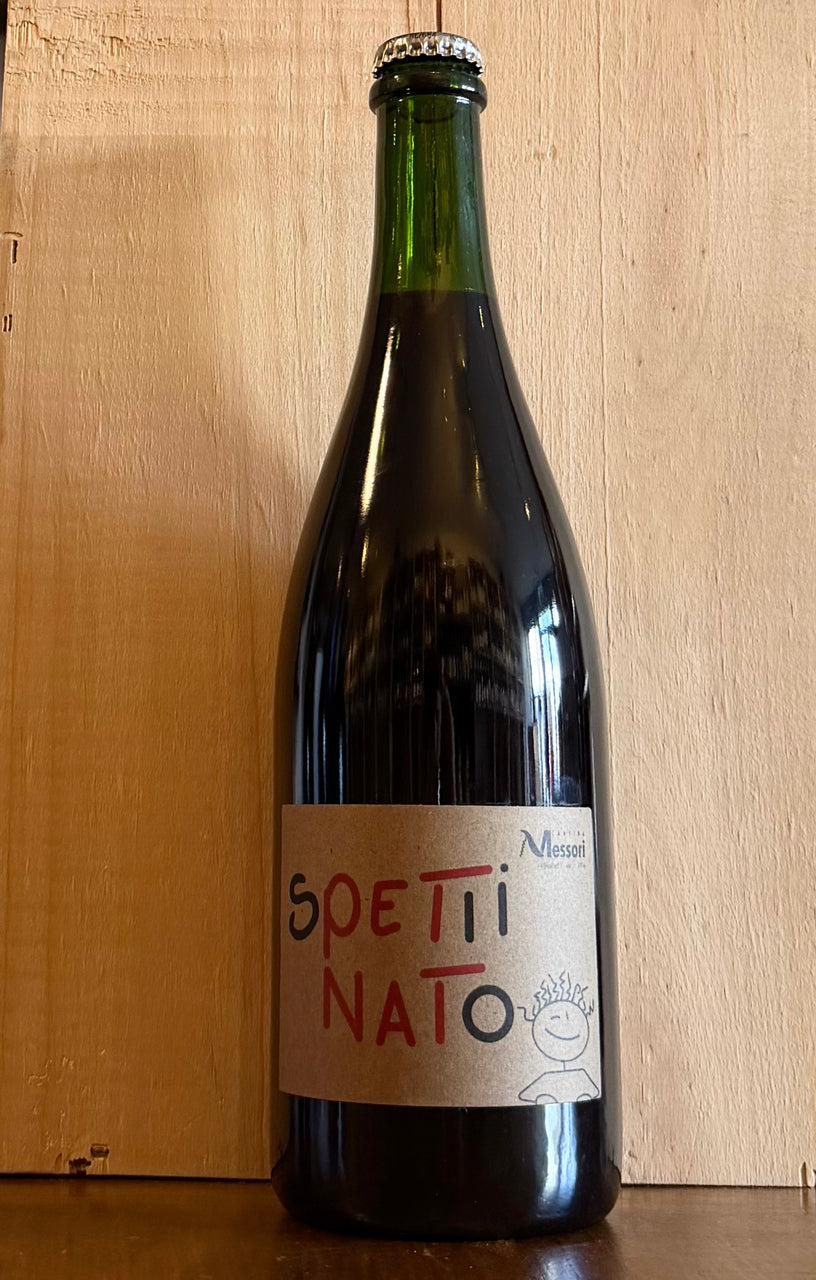 'SPETTINATO' Lambrusco Dry (Natural, Fizzy Chilled Red) - Cantina Messori