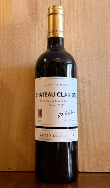 Puisseguin Saint-Emilion 2019 Cuvée Vielles Vignes - Château Clarisse