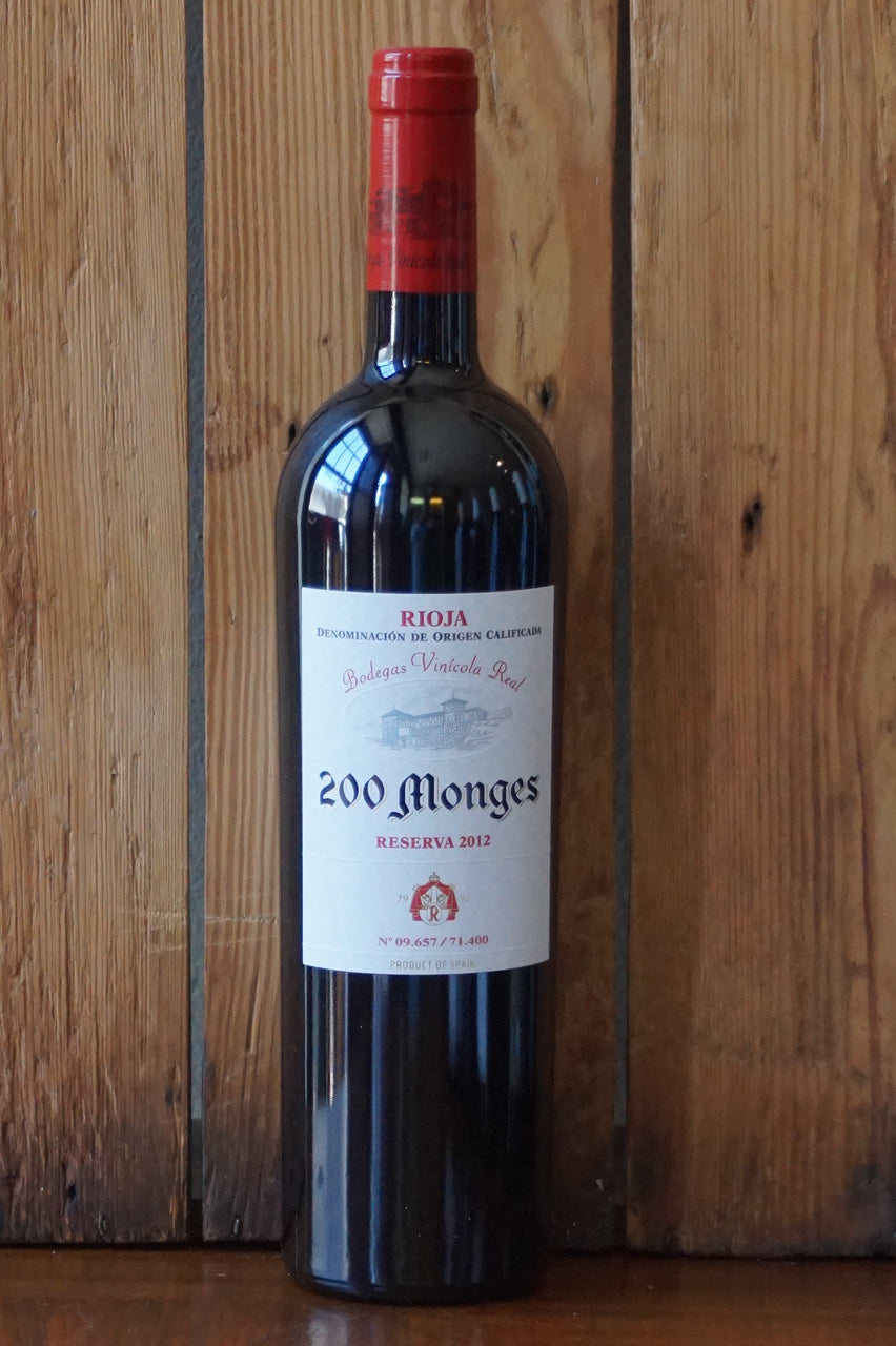 Rioja Reserva 2012 "200 Monges" - Bodegas Vinicola Real