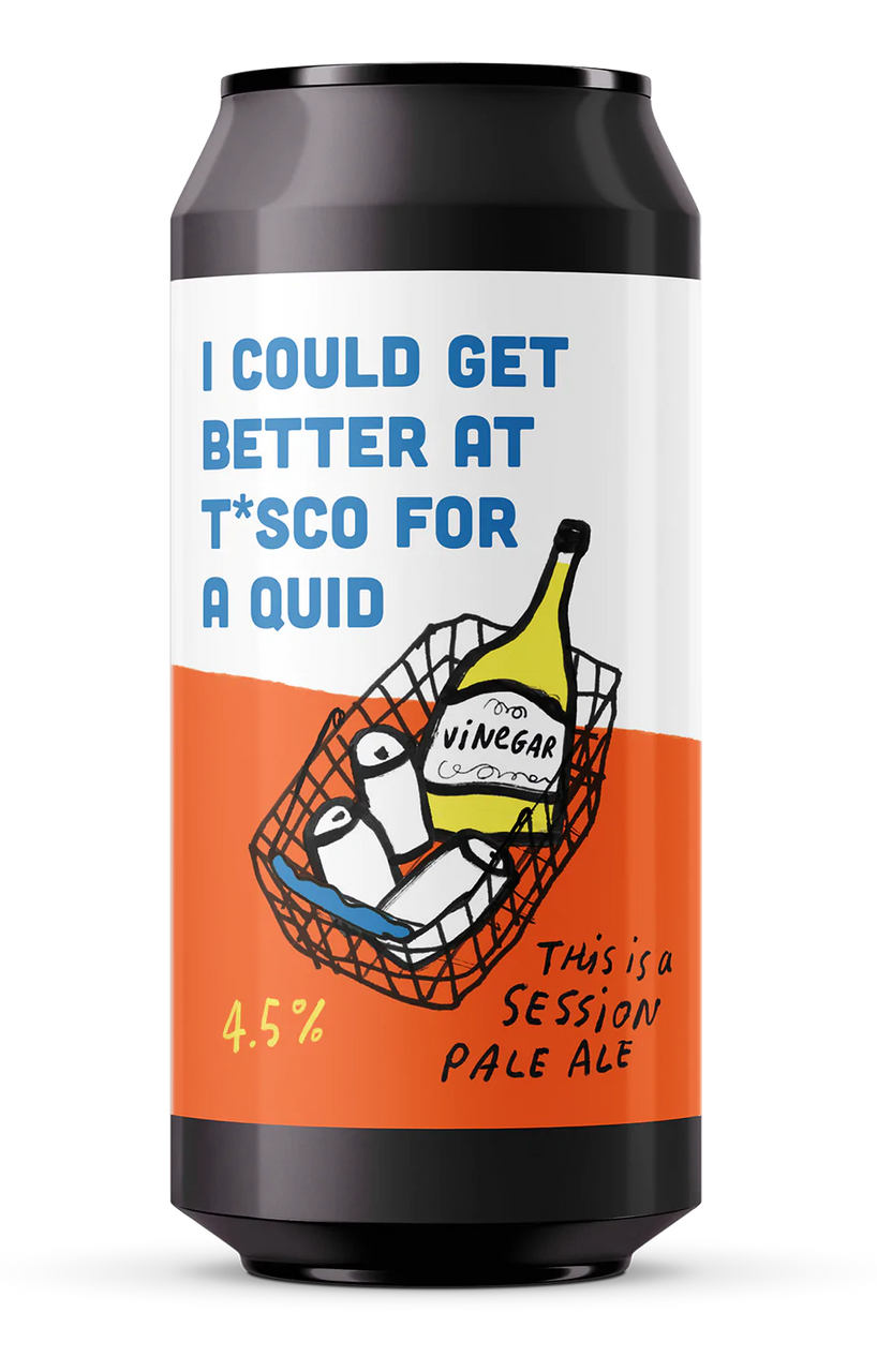 Pretty Decent -I Could get better at T*sco for a Quid Session Pale Ale - can 440ml - 5% abv