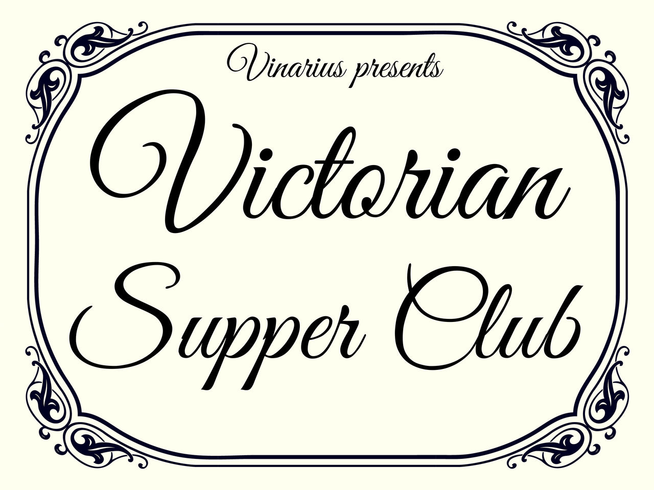 Victorian Supper Club by Chef Sophie Downer